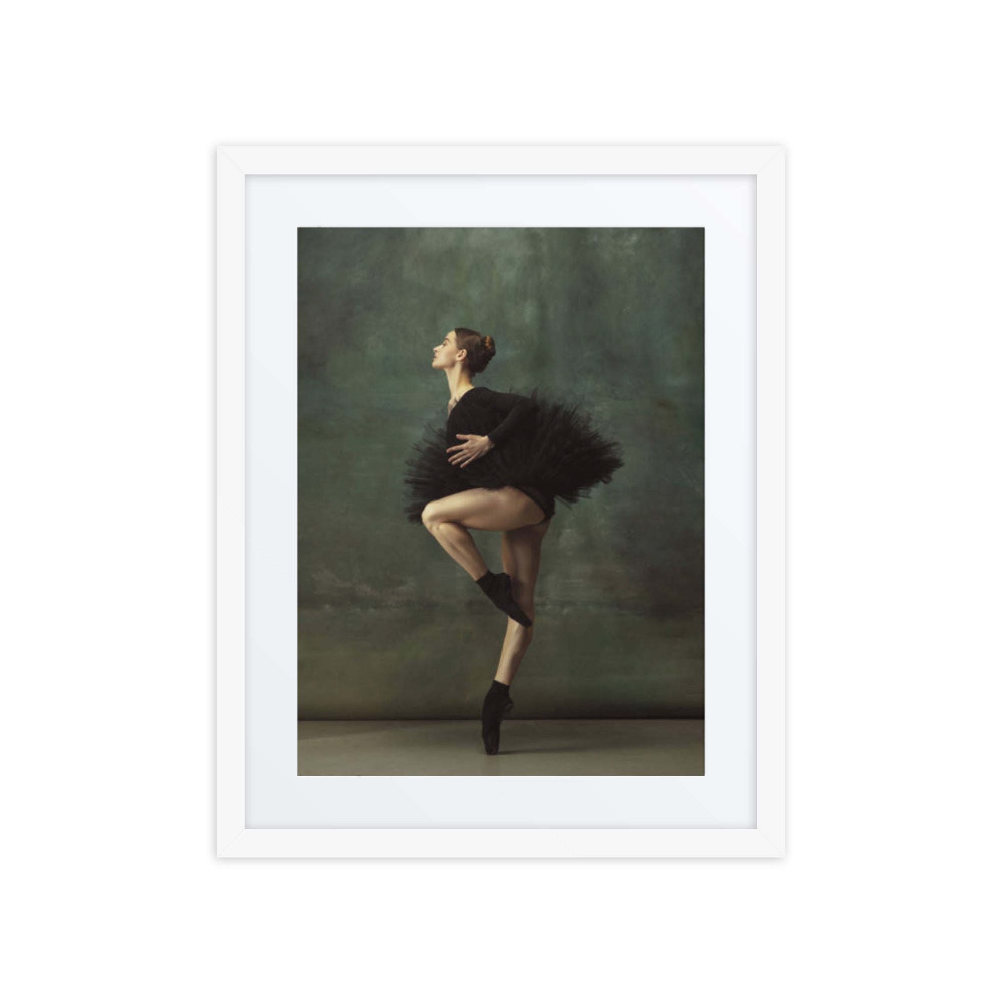 Black Swan Elegance | Dance-Art Framed Poster #62