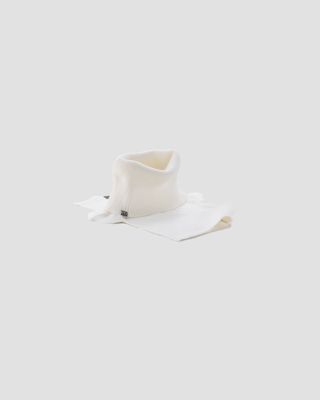 Jersey de cuello vuelto minimo blanco hombre