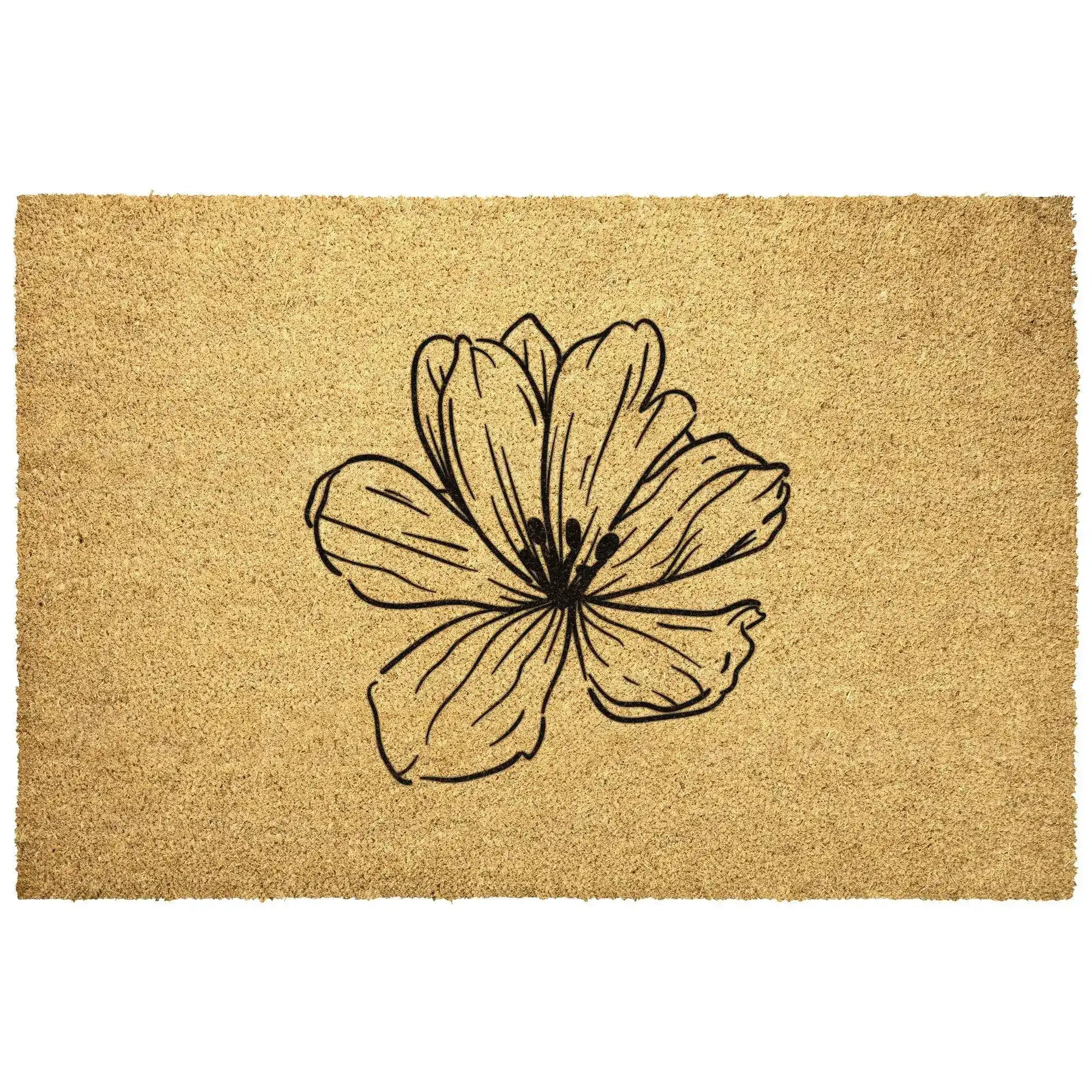 Blooming Rose Door Mat
