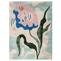 Blooming Shape Symphony Hand Tufted Rug