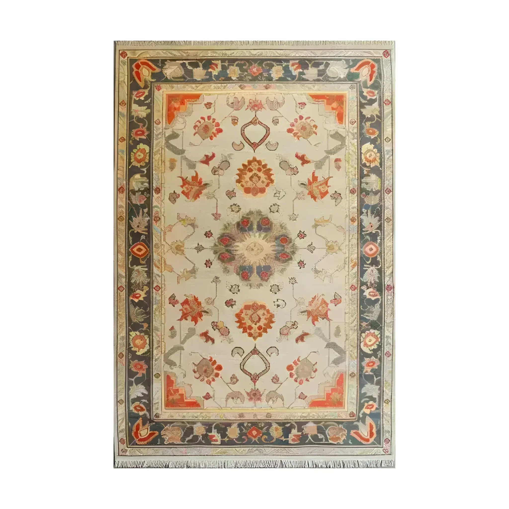 Blossom Breeze Hand Knotted Area Rug