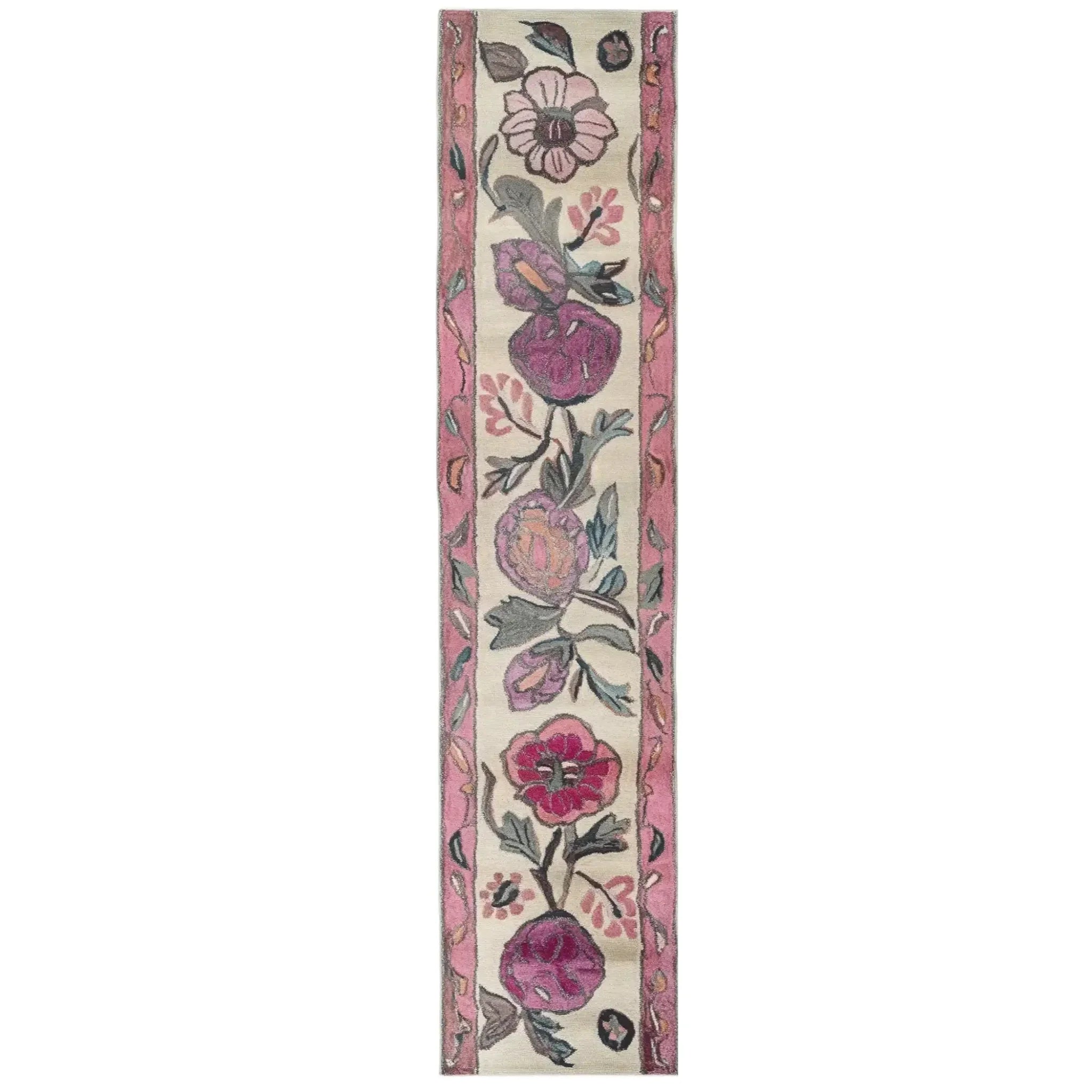 Blossom Cascade Hand Tufted Wool Rug