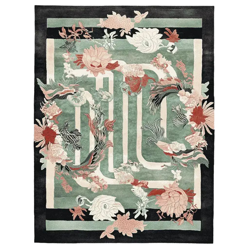 Blossom Meadow Path Hand Tufted Rug