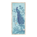 Blue Peacock Floral Hand Tufted Rug
