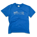 Sprints Victory Sprints Luxe Suprima Cotton Tee - Blue (Unisex)