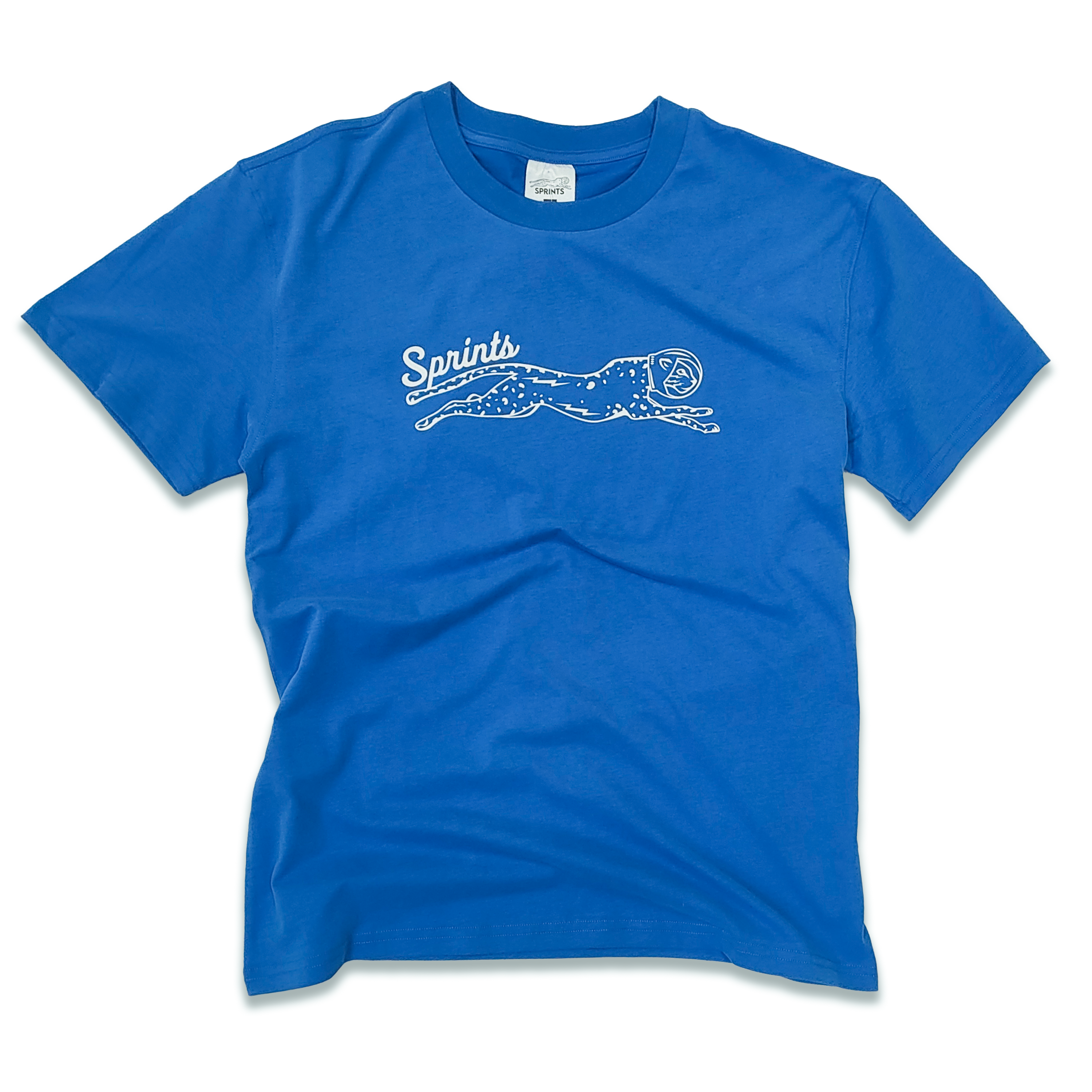 Sprints Victory Sprints Luxe Suprima Cotton Tee - Blue (Unisex)