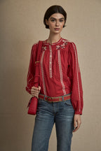 BLUSA BORDADO FLOR