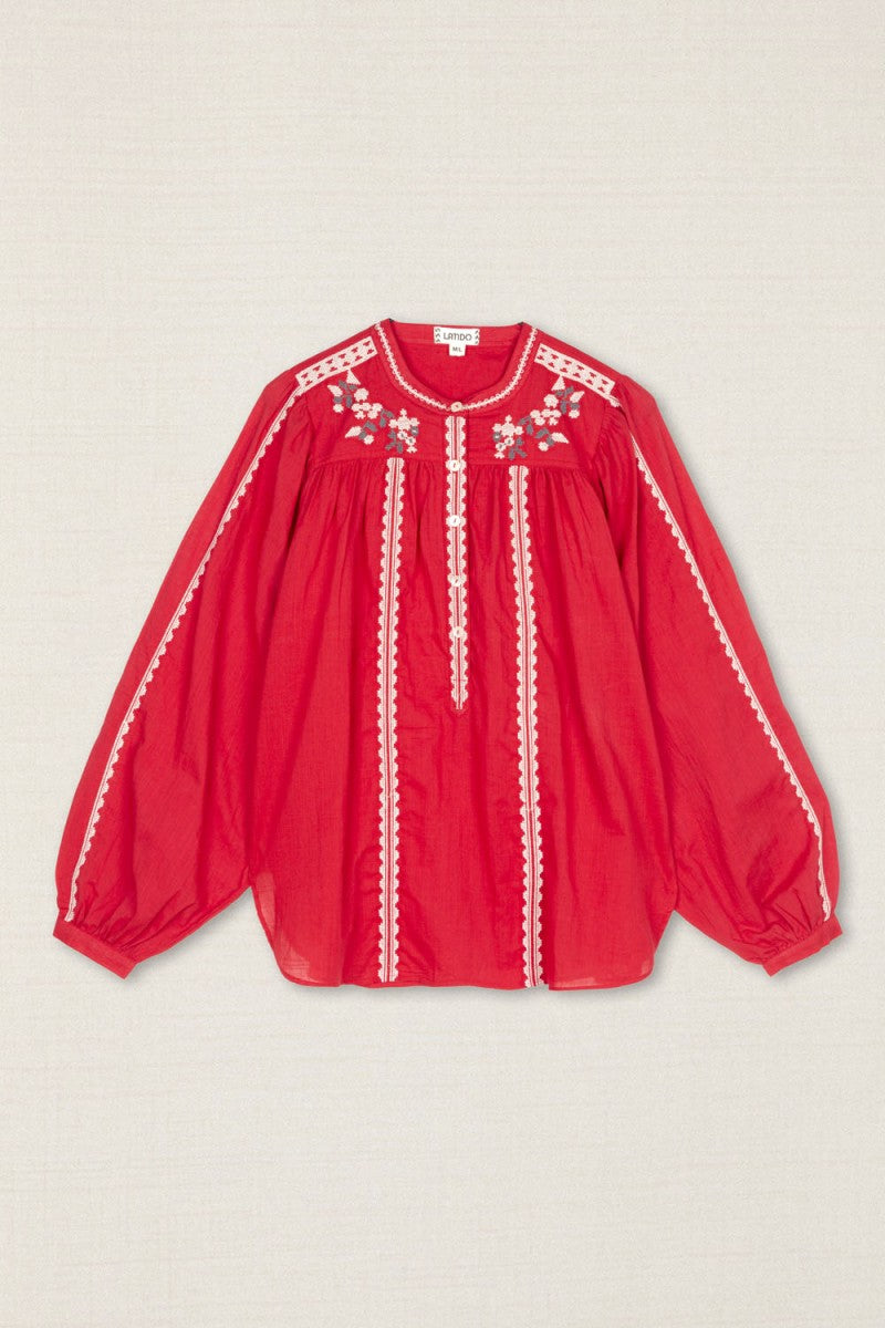 BLUSA BORDADO FLOR