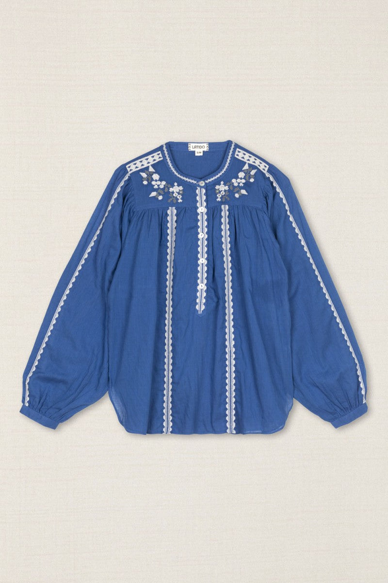 BLUSA BORDADO FLOR