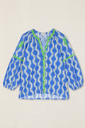 BLUSA ONDAS BORDADA