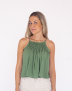 blusa duna verde ◎