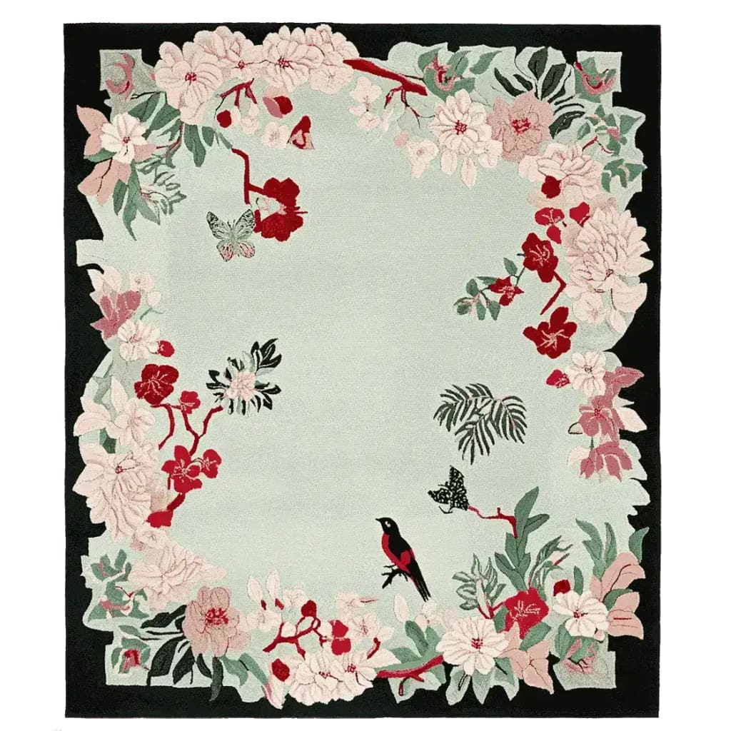Blush Meadow Charm Hand Tufted Rug