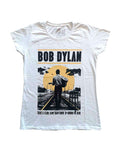 Bob Dylan - Camiseta  "Slow Train" Mujer