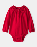 Body de moda con botones rojo