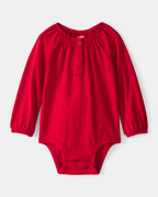 Body de moda con botones rojo