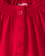 Body de moda con botones rojo