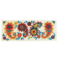 Bohemian Floral Beaded Table Runner