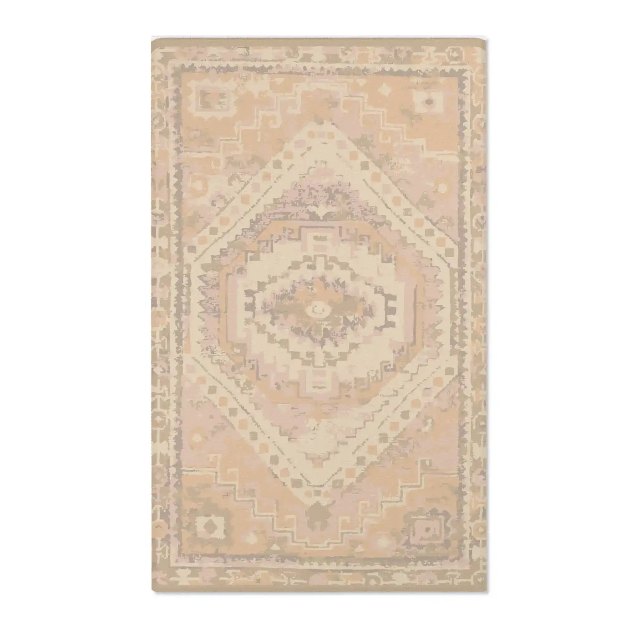 Boho Chic Soft Geometric Vintage Hand Tufted Rug