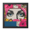Bold Floral Portrait Wall Art
