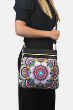 Bolso Bandolera mediano LIA Shoulder Mandala Arcoíris | CHULA Tulum