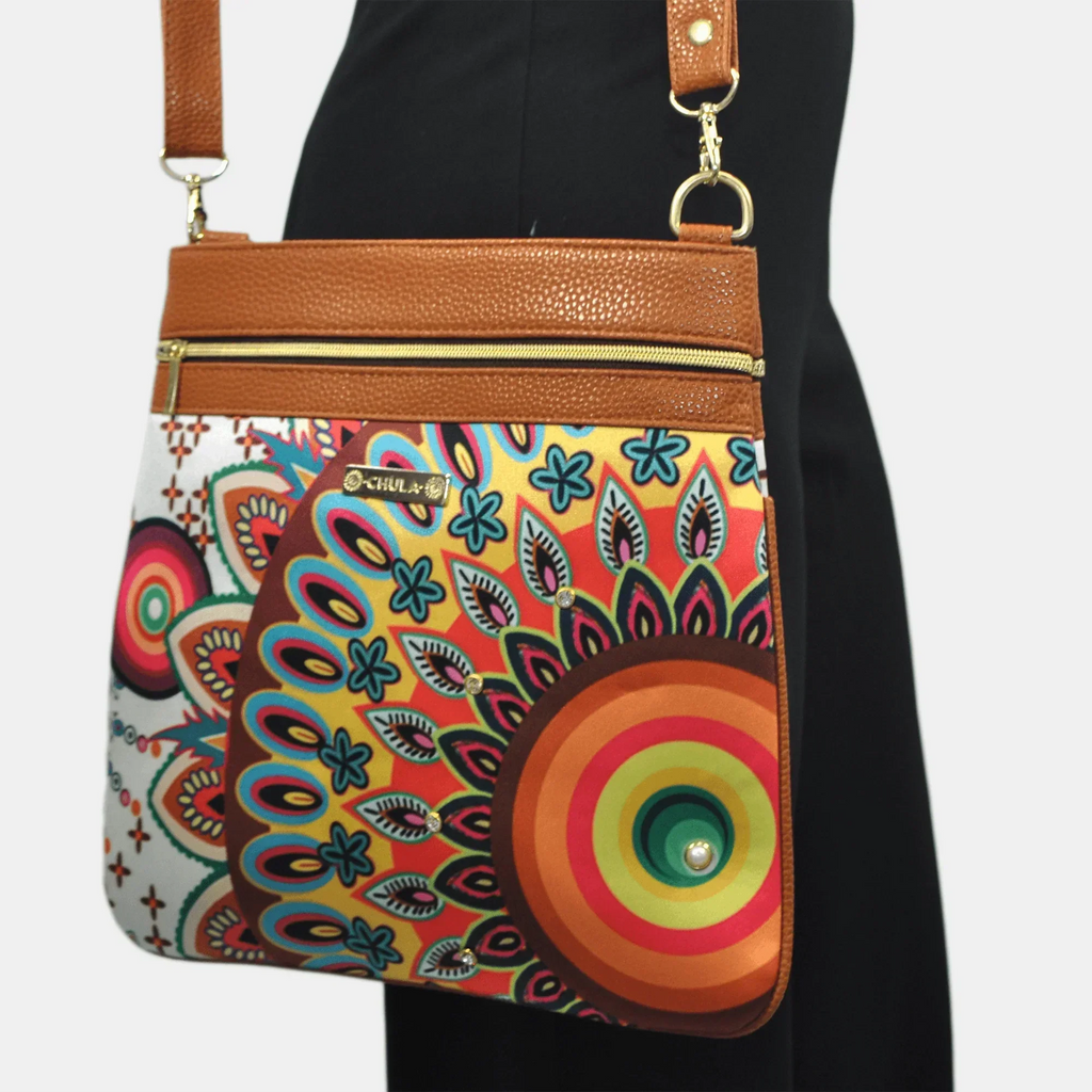 Bolso Bandolera mediano LIA Shoulder Zenda Colorido | CHULA Tulum