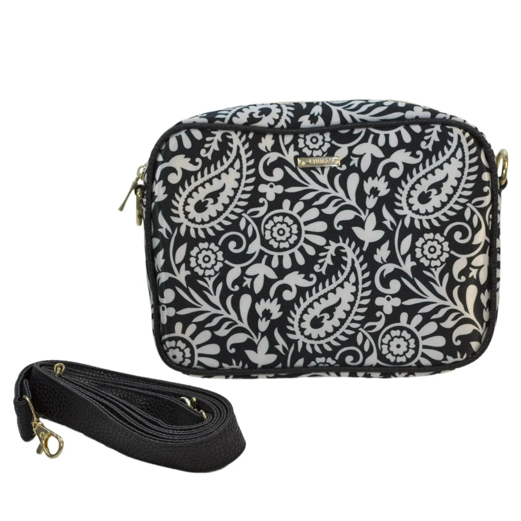 Bolso Bandolera Pequeño de Mujer MIA Garigol Negro | CHULA Tulum