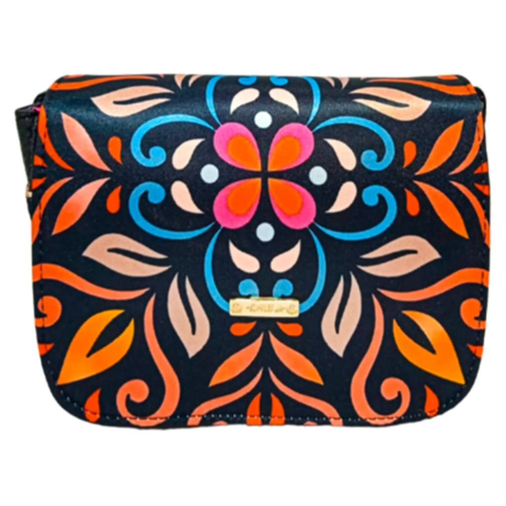 Bolso bandolera pequeño Julie Shoulder Mandala Gautama colorida | CHULA Tulum