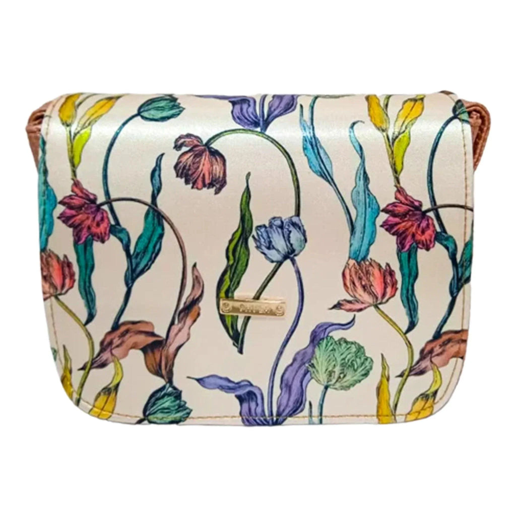Bolso bandolera pequeño de mujer Julie Shoulder Flores Peonia | CHULA Tulum