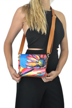Bolso bandolera pequeño Mini Baúl Girasol Colorido | CHULA Tulum
