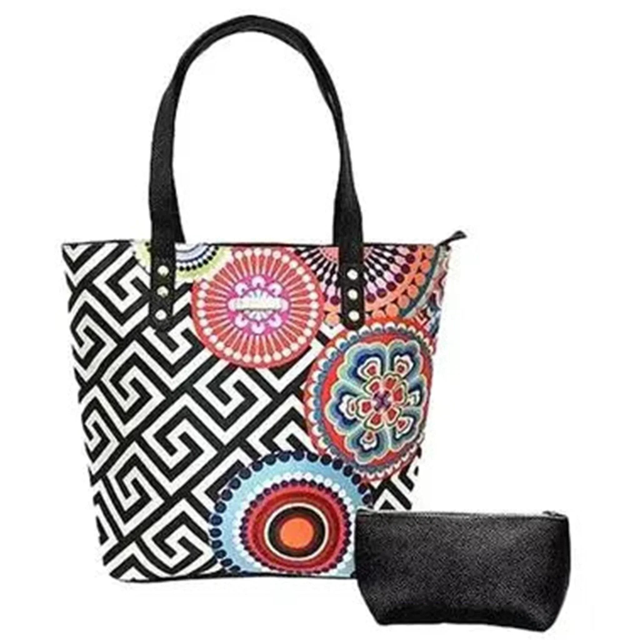 Bolso de hombro grande Nahomi Círculos | CHULA Tulum