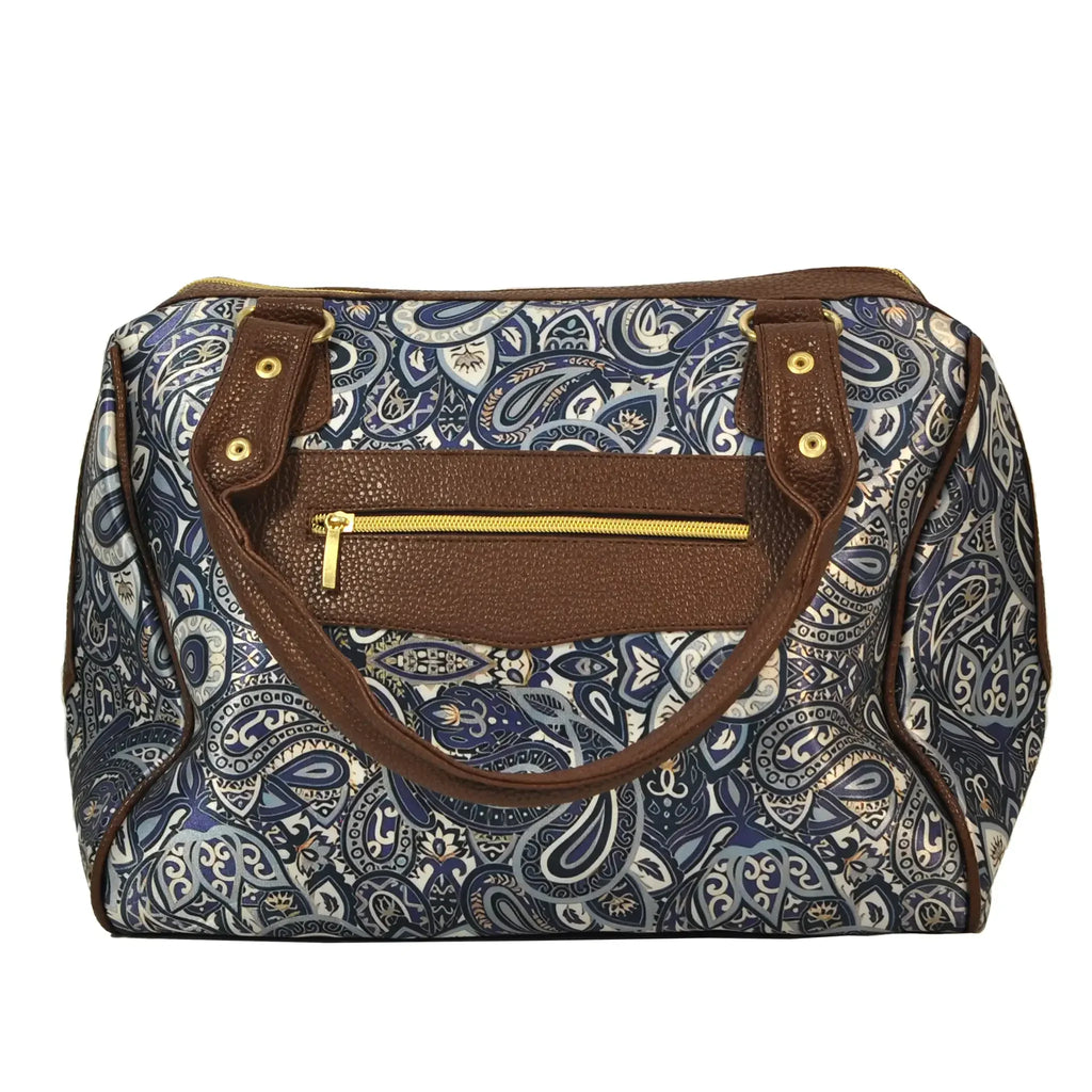 Bolso de hombro mediano Celia Garigol Morado | CHULA Tulum