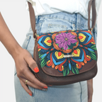 Bolso bandolera pequeño de mujer Iris Multicolor | CHULA Tulum