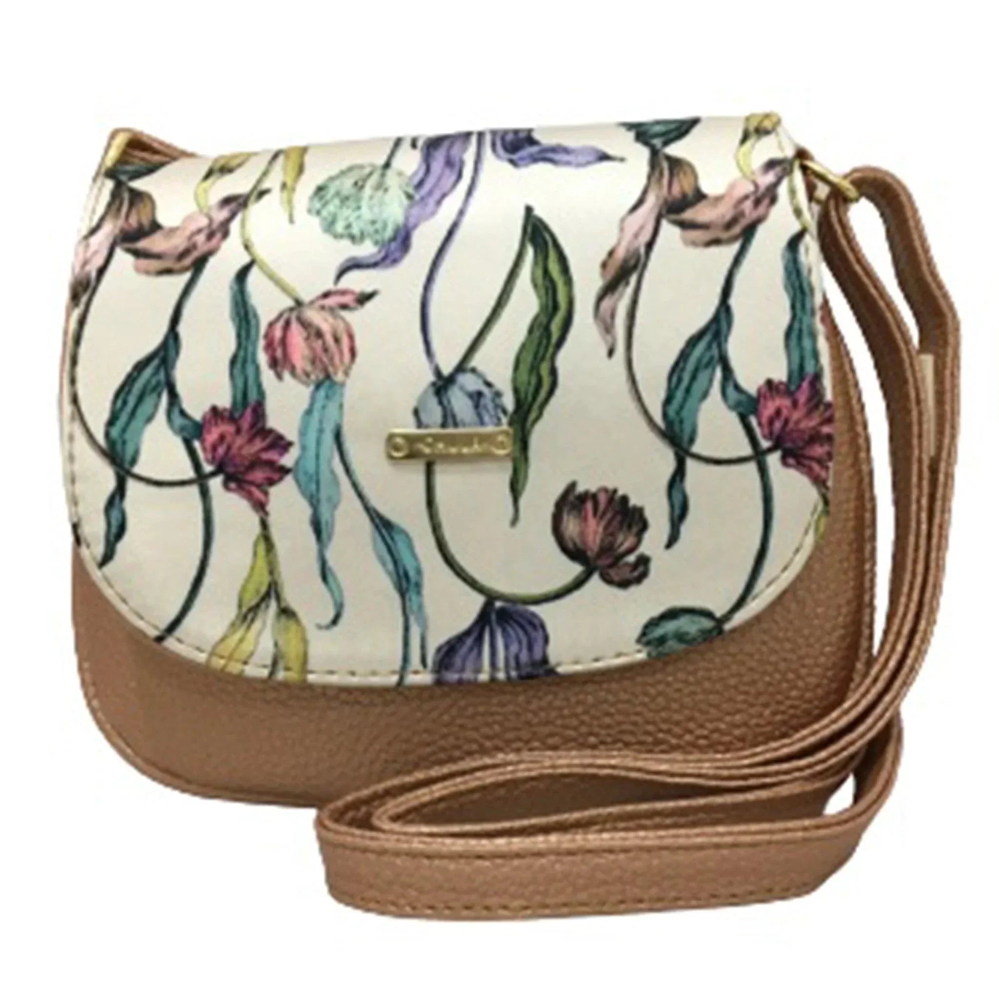 Bolso bandolera pequeño de mujer Iris Flores Peonia | CHULA Tulum