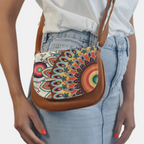 Bolso bandolera pequeño de mujer Iris Zenda multicolor | CHULA Tulum