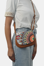 Bolso bandolera pequeño de mujer Iris Zenda multicolor | CHULA Tulum