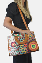 Bolso de mano y bandolera grande de mujer Basket Zenda | CHULA Tulum