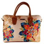 Bolso de mano y bandolera grande Lucia Fiesta de las flores | CHULA Tulum