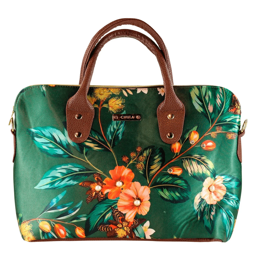 Bolso de mano y bandolera grande Lucia Gardenia | CHULA Tulum