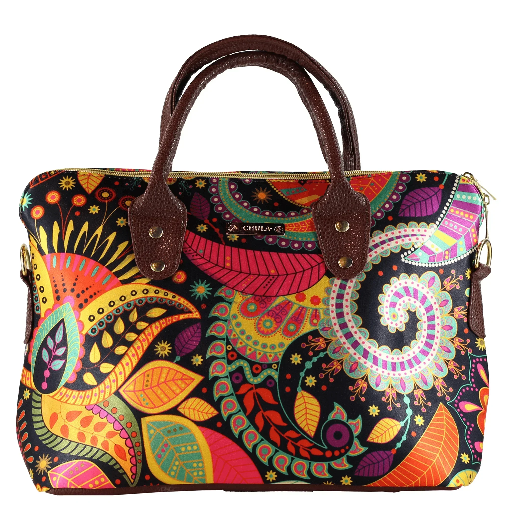 Bolso de mano y bandolera grande Lucia Primavera Armónica | CHULA Tulum