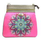 Bolso Bandolera mediano LIA Shoulder Mandala Rosa | CHULA Tulum