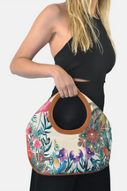Bolso de mano mediano Mini Nicole Flores de Verano | CHULA Tulum