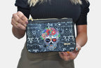 Bolso de mano pequeño Mini Clutch Calaveras Mexicanas | CHULA Tulum
