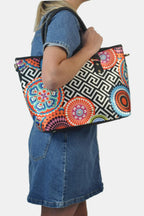 Bolso de hombro y bandolera grande Tania Círculos | CHULA Tulum