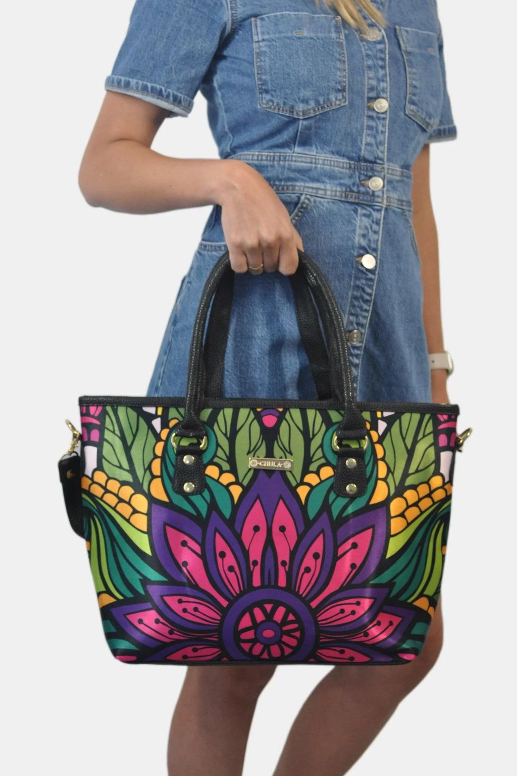 Bolso de hombro y bandolera grande Tania Giselle | CHULA Tulum