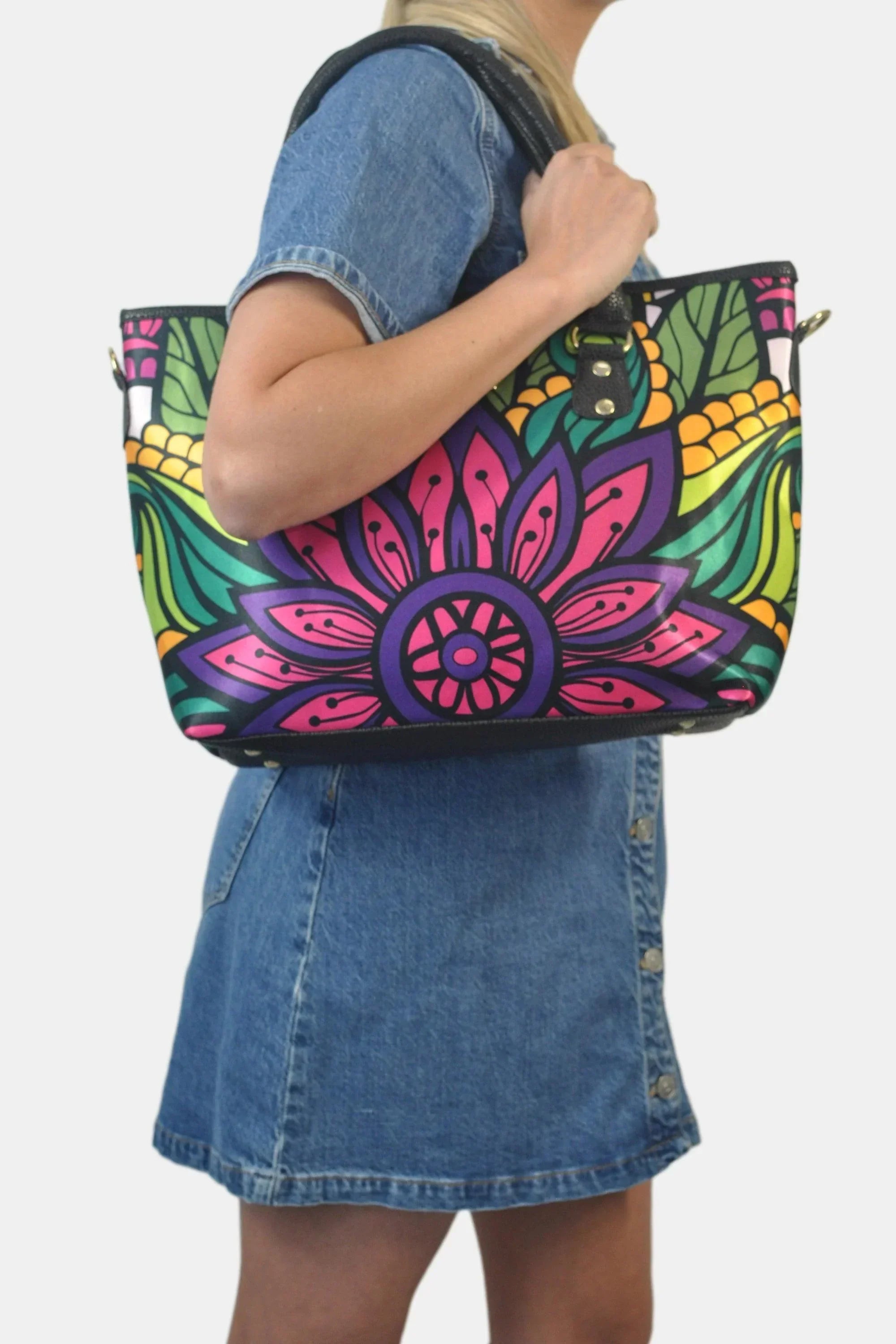 Bolso de hombro y bandolera grande Tania Giselle | CHULA Tulum