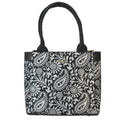 Bolso de hombro y bandolera grande de mujer Angie Garigol Negro | CHULA Tulum