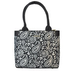 Bolso de hombro y bandolera grande de mujer Angie Garigol Negro | CHULA Tulum