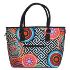 Bolso de hombro y bandolera grande Tania Círculos | CHULA Tulum