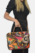 Bolso de mano y bandolera grande Lucia Primavera Armónica | CHULA Tulum