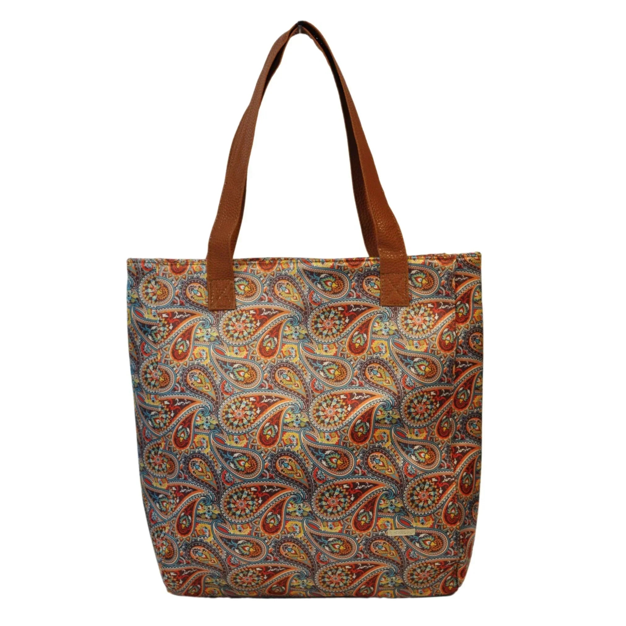 Bolso de Mujer Shopper Grande Opal Tote Garigol Naranja | CHULA Tulum